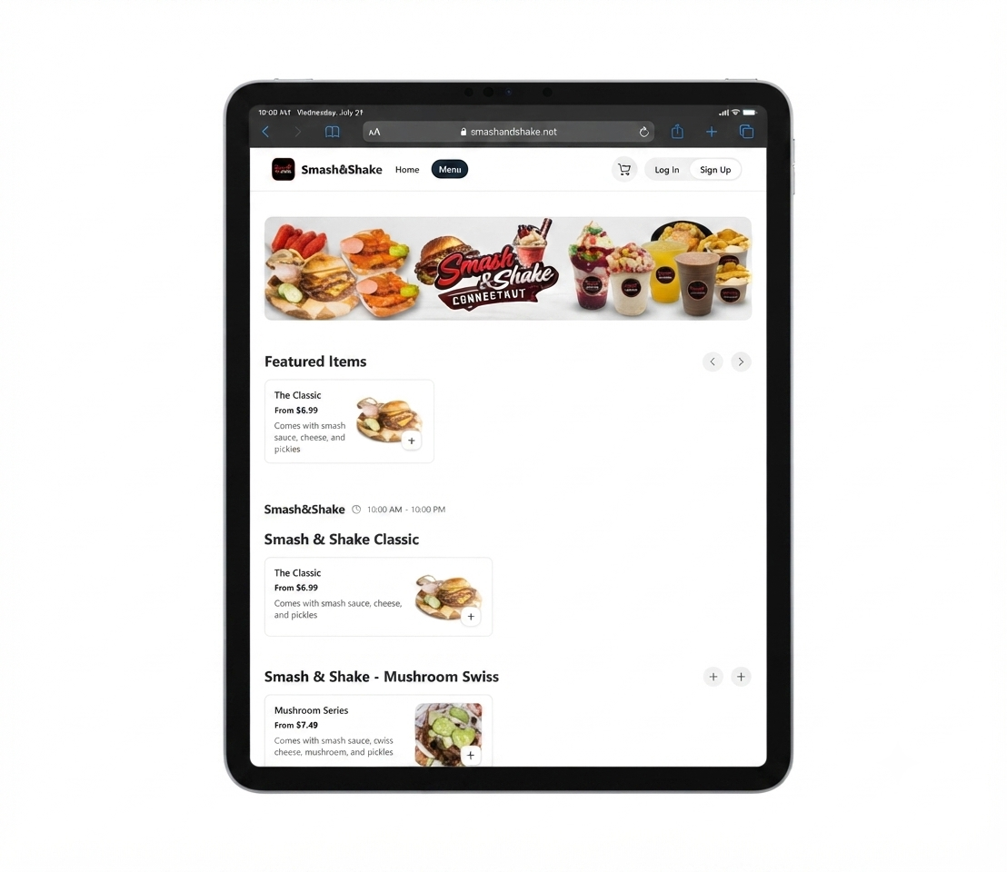 Smashshake tablet